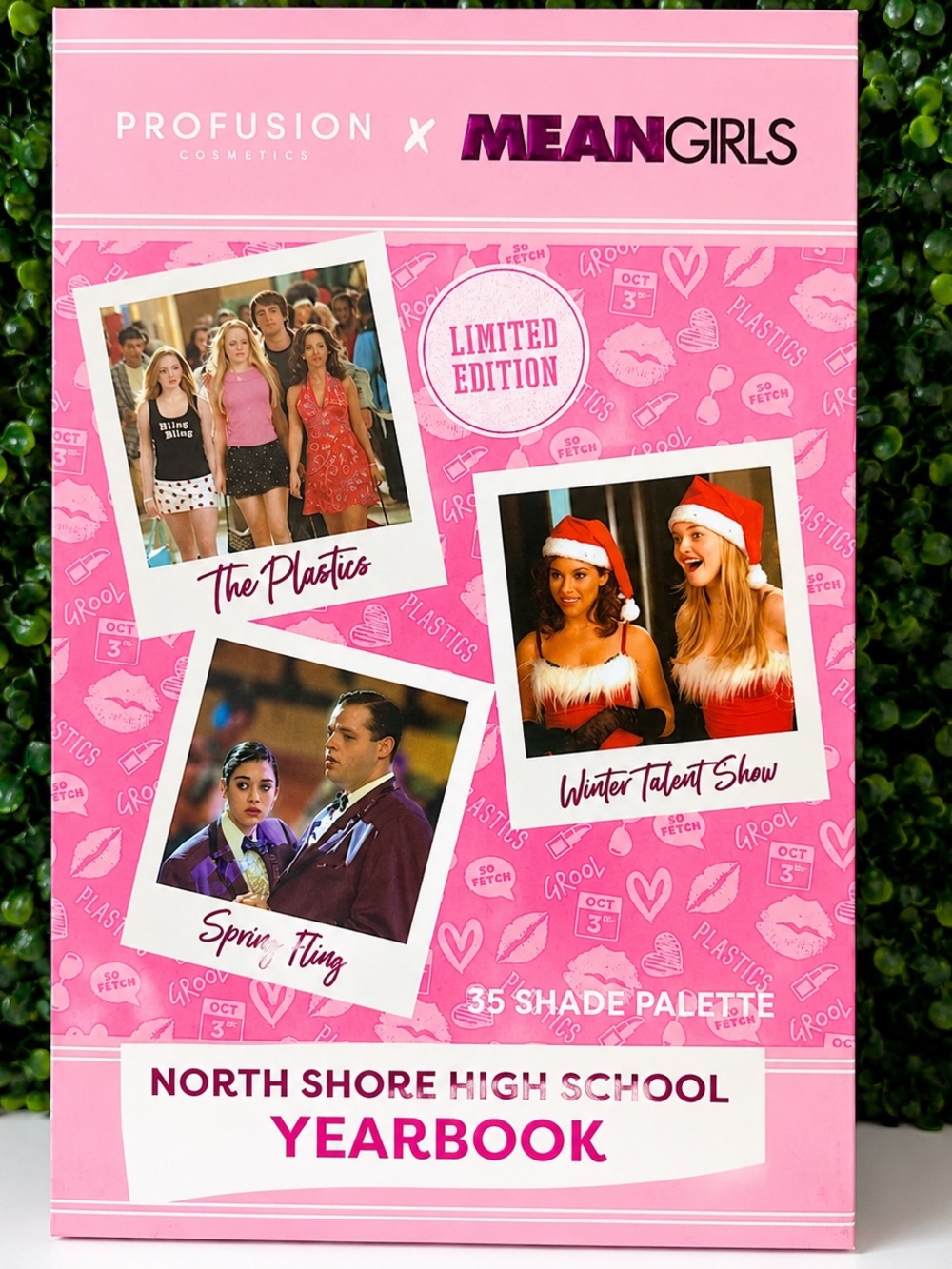 Profusion x Mean Girls North Shore Yearbook 35 Shade Palette NEW